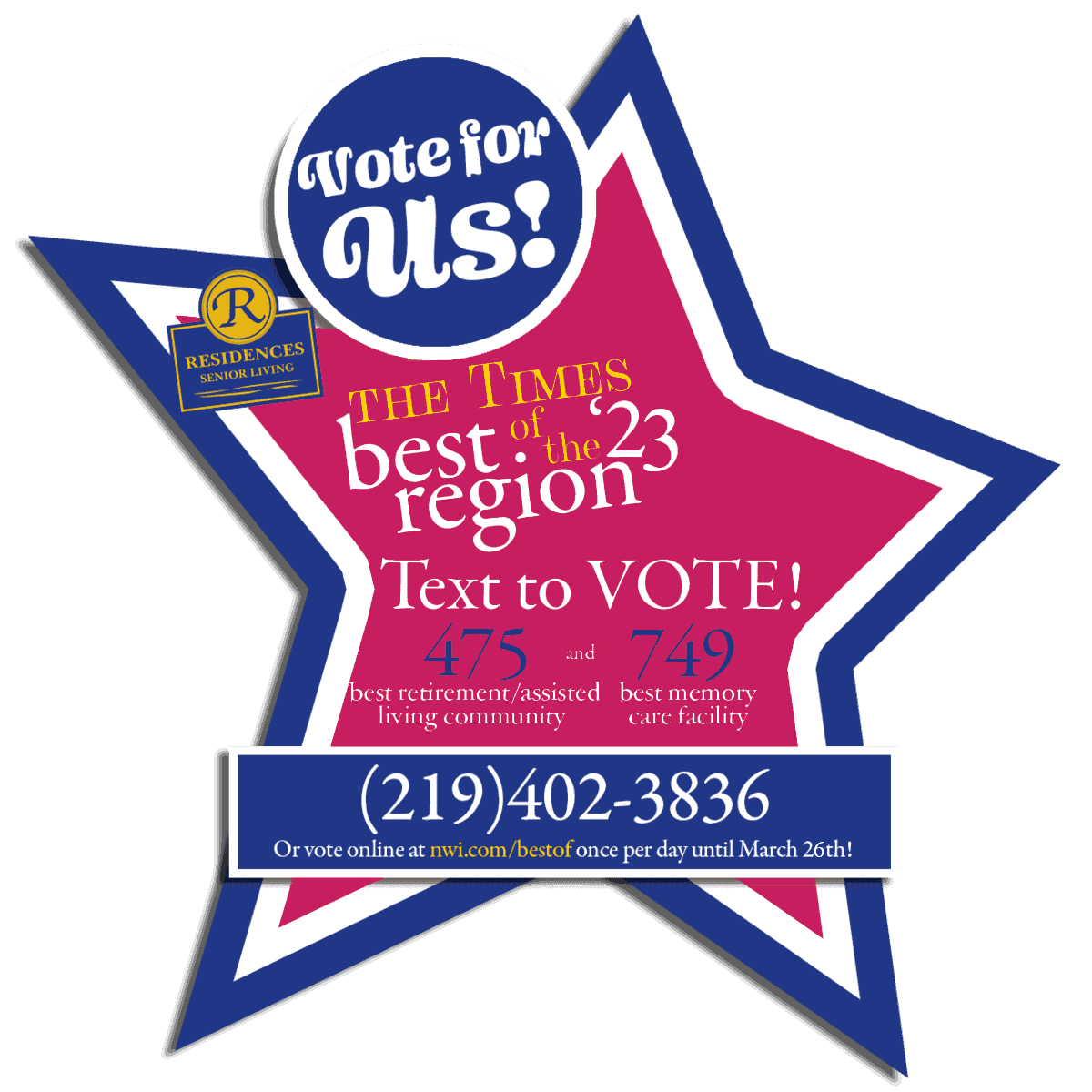 Voting for Best of The Region with the Northwest Indiana Times Is